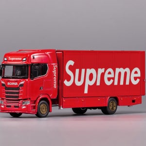 1:64 GCD Transporter Scania S730 스카니아 플라잉 윙 더블 레이어 레드