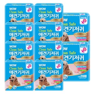 와우 크린세이프 암컷 애견 기저귀 S(소형), 200매입, 1개