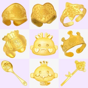 99.9 순금 아기 돌반지 금수저 1.875g(반돈) 첫돌 백일 용띠 돌선물 시세