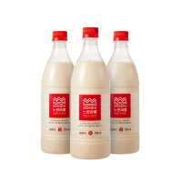 배상면주가 무아스파탐 느린마을막걸리 한번더 750ml x 3입 12도