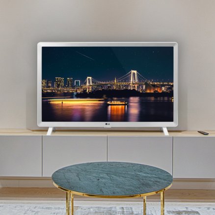 LG 24인치 스마트TV 신모델 넷플릭스 원룸 룸앤 캠핑용 휴대용 소형 HD TV 엘지티비