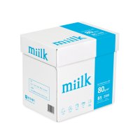 밀크 80g B5 1박스 2500매 복사용지 B5용지 한국제지 miilk