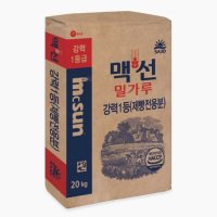 맥선 동아 강력1등(제빵전용분) 밀가루 20kg