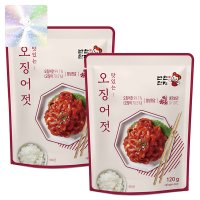 반찬단지 간편하고 맛있는 오징어젓 120g 2개 Set 양념 오징어젓갈