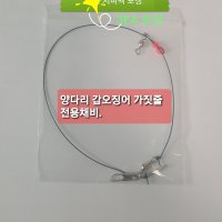 갑오징어 전용 가짓줄 채비