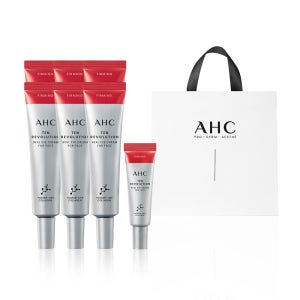 [10% 슈퍼적립] AHC 텐레볼루션 리얼 아이크림 포페이스 35ml 6개+7ml+쇼핑백