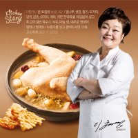 (낱개구성) 이혜정의 아주 맛있는 토종닭 백숙 1팩