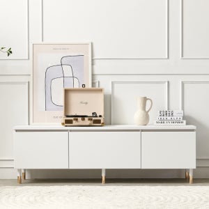 송목가구 1200 1500 메리 거실장 티비 서랍장 도어형