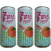 동원 쿨피스 복숭아 230ml 30캔 쿨피스 캔음료