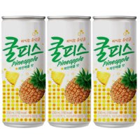 동원 쿨피스 파인애플 230ml 120캔 쿨피스 캔음료