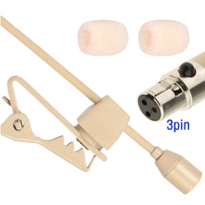 송신기용 클립 살색 핀 3p AKG 무선 마이크 1개 sm723