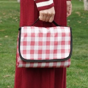 스프링 체크 피크닉 방수 돗자리 한강 나들이 봄 가을 간절기 [시즌오프 특가할인]