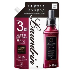 런드린 섬유 유연제 엘레강스 플로랄 1.4L Laundrin Fabric Softener Extra Large Capacity