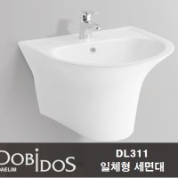 대림 대림통상 도비도스 DL311 DL-311 원홀 일체형 세면기 세면대