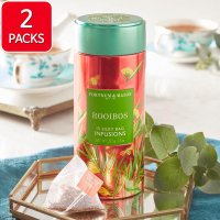 Fortnumandmason Rooibos Infusion Tin 포트넘앤메이슨 루이보스 인퓨전 틴 37.5g 15실키티백 2팩