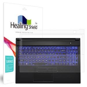 힐링쉴드 기가바이트 A5 X1 R9 무광 팜레스트/터치패드 보호필름 2매