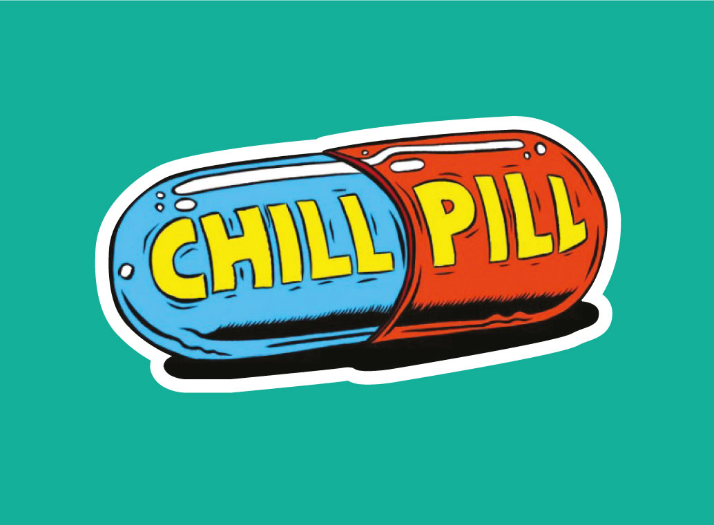 CHILL PILL 스티커