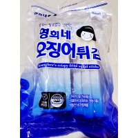 냉동 튀김용 대왕오징어 몸통 700g 절단 채 자른 손질