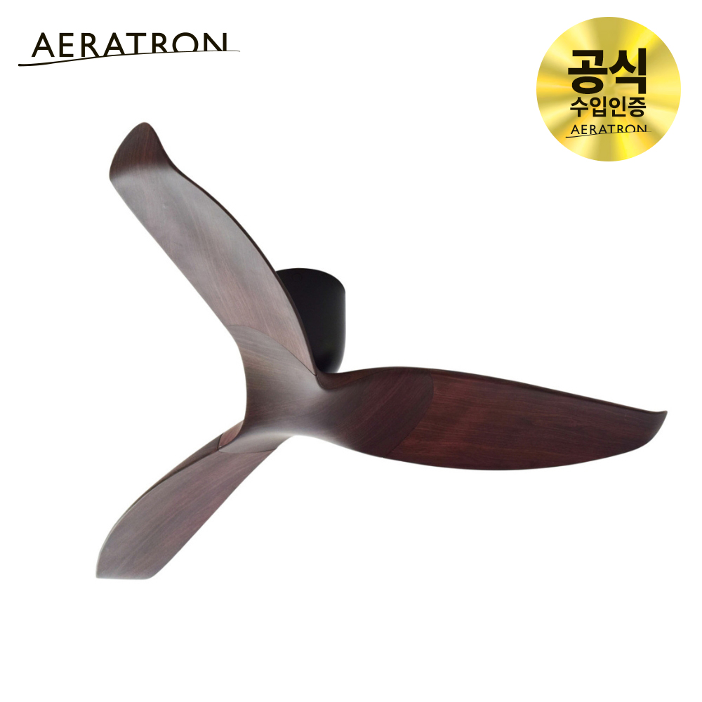 [한국총판/정식수입] 에어라트론 실링팬 AE3+50 다크 우드 블랙