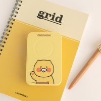 카카오프렌즈 하이 춘식이 맥세이프 보조배터리 10000mAh 고속무선충전 15W 유선충전 18W