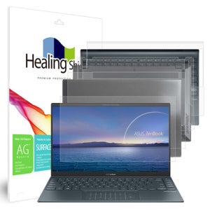 힐링쉴드 에이수스 젠북 14 UX425EA 저반사 필름1매 외부3종