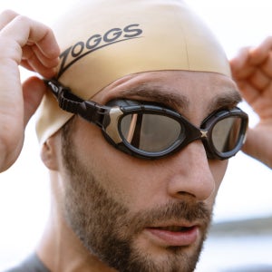 조그스 프레데터 플렉스 티타늄 리엑터 수경 고글 물안경 ZOGGS 블랙골드