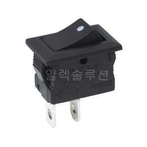 RL3-811-K-1-BK/BK-P55 로커 전원 라커 스위치 RLEIL
