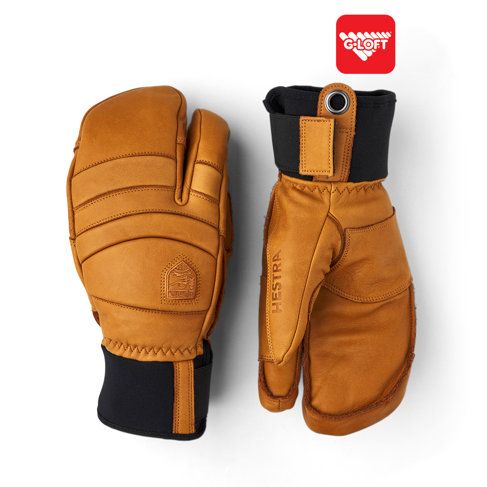 헤스트라 폴 라인 3핑거 코르크 3000782 710- 스키 보드 방한 가죽 장갑