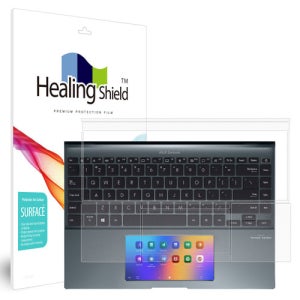 힐링쉴드 에이수스 젠북 14X OLED UX5400EG 무광 팜레스트/스크린패드 보호필름 2매