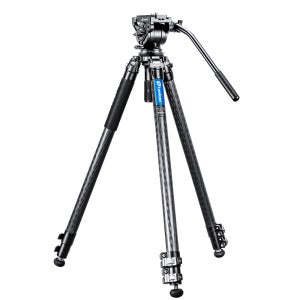 레오포토 만바 LVM-323C+BV-10 유압식 비디오 삼각대