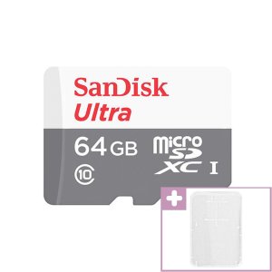 샌디스크 Micro SD 카드 64G 마이크로SD 64기가 스마트폰 블랙박스 QUNR