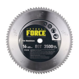 스틸포스 알루미늄 원형톱날 405mm 80T TH-AC405SB