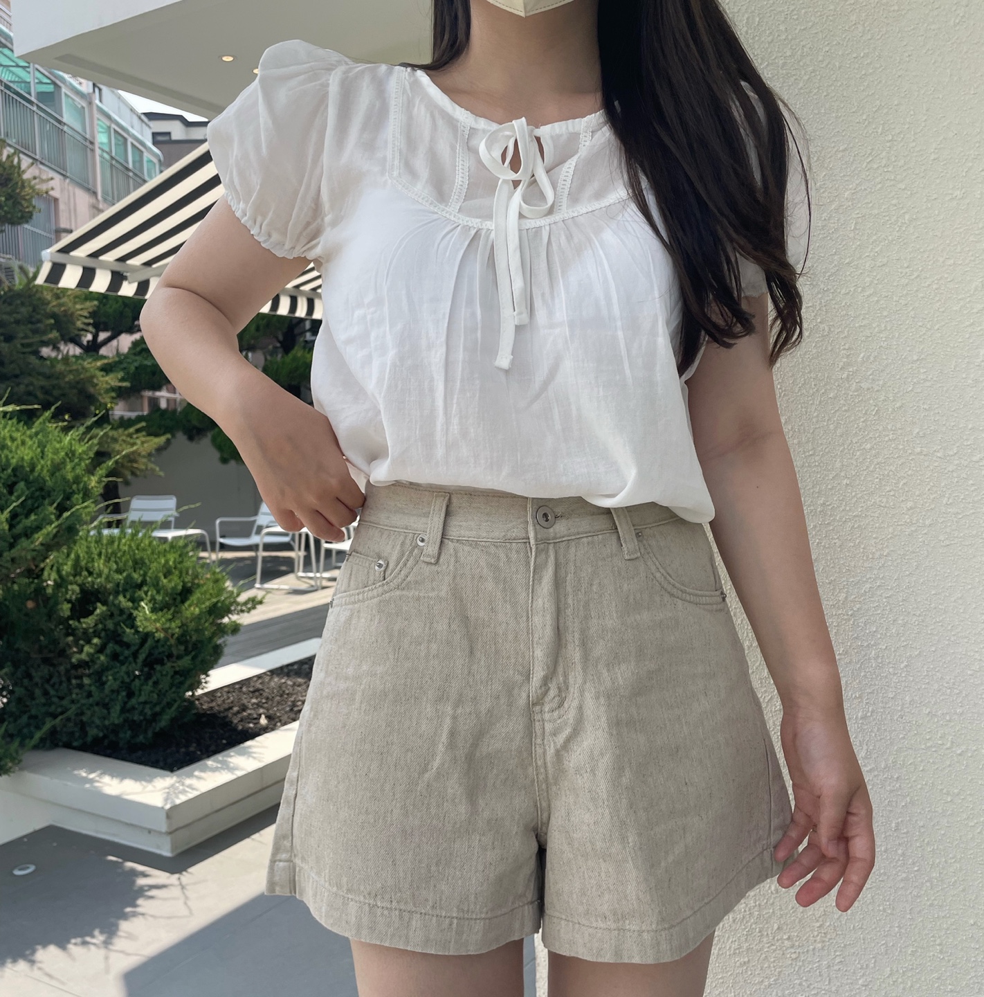 オートショーツパンツベージュショーツ夏ショートパンツベージュパンツ