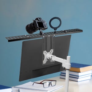 애니포트 엘디 엘마운트 모니터암 전용 다용도 거치대 선반 조명 웹캠 카메라 거치대 APL-MDS03