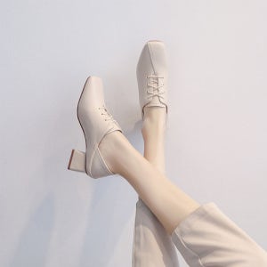 [구두대여] 여성구두 베이지 하이힐 대여 230 235 240 5cm굽 경성의복신발