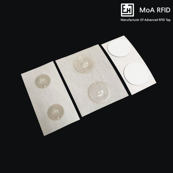 도어락 투명 스티커 RFID 카드키 MIFARE 태그 HF 13.56 기본형 25mm
