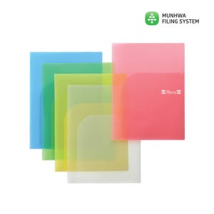 PP 반투명 포켓 홀더 포켓 파일 화일 문화산업 F4494