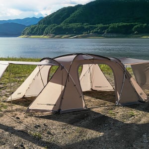 로티캠프 텐트 쉘터 그늘막 겨울 동계 리빙쉘 캠핑 감성 나들이 제로스트R1 탄