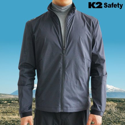 K2 세이프티 경량 바람막이 자켓 스판 남성 재킷 기능성 점퍼