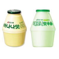 빙그레 바나나우유 배달(메로나맛/딸기맛) 240ml 12개/40개 아이스박스무료