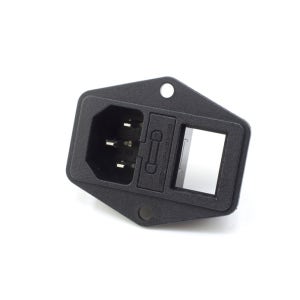 전원소켓 AC SOCKET INLET 커넥터 JR-101-1FR-Q JEC