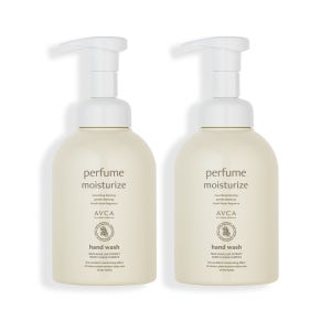 아브카 퍼퓸 핸드워시 거품비누 버블 핸드솝 손세정제 베이비파우더, 500ml, 2개