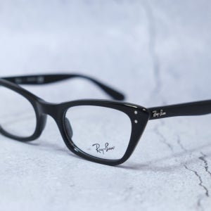 레이벤 RB5499 2000 블랙 캣츠아이 뿔테안경 레이디버뱅크