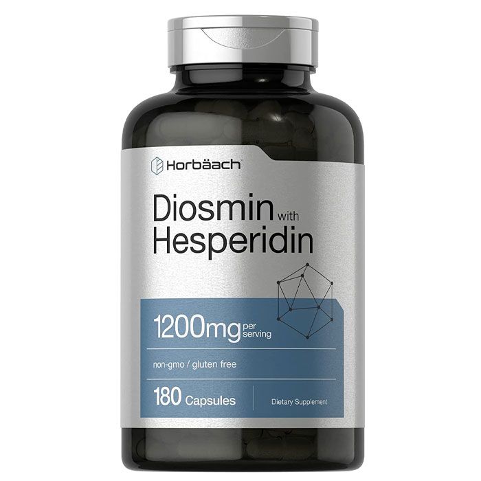 미국 호바크 호바흐 <b>디오스민</b> 헤스페리딘 1200mg 180캡슐 / Horbaach Diosmin Hesperidin