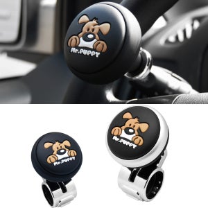 미스터퍼피 파워핸들 봉 핸들링 자동차 운전 보조 손잡이 차량용 핸들돌리기 튜닝 차 운전대