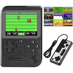 레트로 게임 콘솔 비디오게임 패드 휴대용 게임기 400종 클래식 게임 2.8인치 스크린