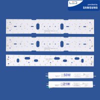 LED주방등 교체 조명 국산 삼성모듈 식탁등 주방 전등 안정기 자석부착형 세트 가정용전구