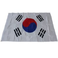 한국국기 큰 한국 국기 폴리에스터 한국 국가 배너 3x5ft 태극기 퍼레이드축제가정