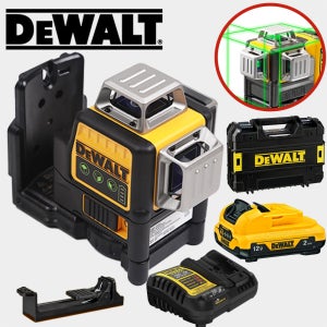 디월트 12V 충전 그린 레이저 레벨기 DCE089D1G 세트 케이스 포함 풀