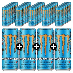 코카콜라 몬스터에너지 355ml (망고로코x36)